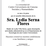 Sra. Lydia Serna Flores