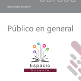 Catálogo de cursos virtuales y presenciales dirigidos al público general, que ofrece la ANUIES