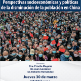 Conferencia: “Perspectivas socioeconómicas y políticas de la disminución de la población en China”