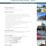 Convocatoria: Maestría en Literaturas Interamericanas 2023B-2025A